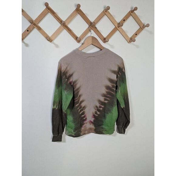 Grateful Dead Forever Grateful Tie-Dye Crew Neck Graphic Sweatshirt - Size SM - Picture 4 of 7